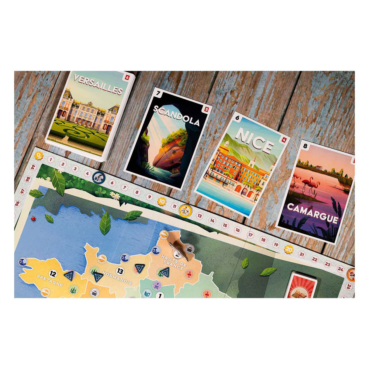 999games 999 games postcards bordspel (nederlands, 1 - 4 spelers, 45 minuten, vanaf 10 jaar)