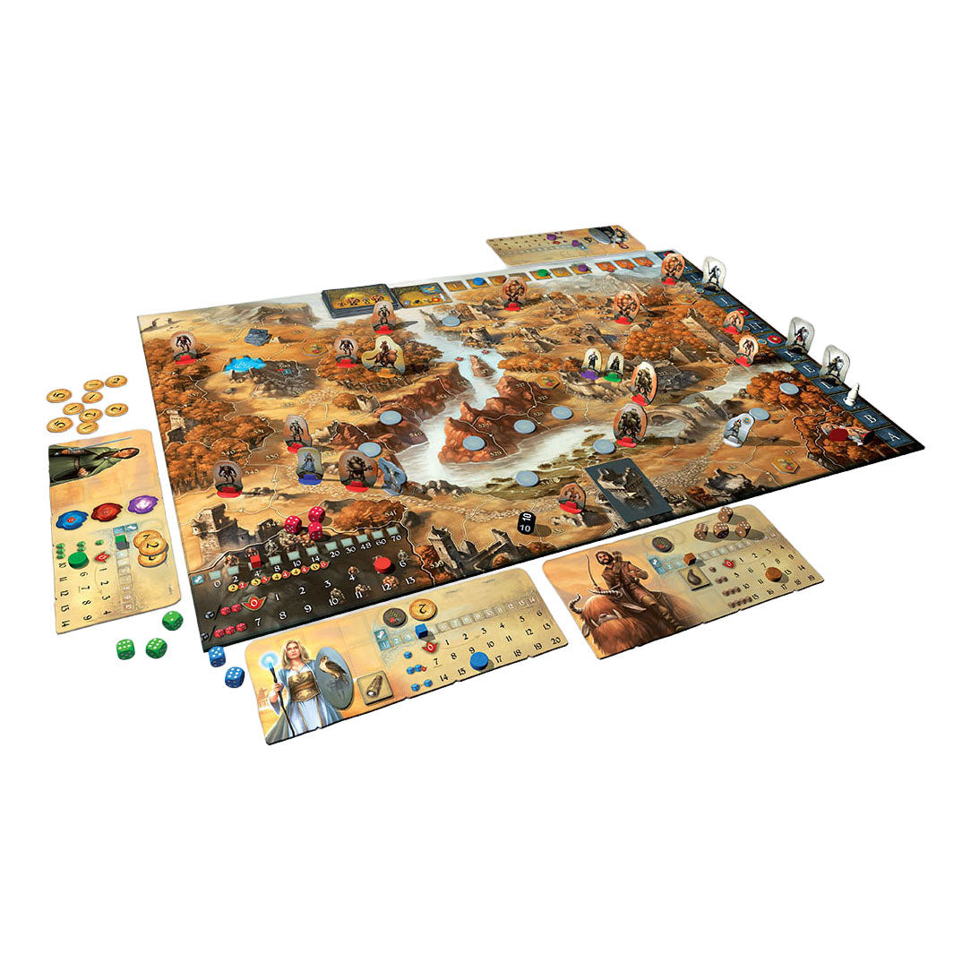 999games 999 games de legenden van andor: het verre land bordspel (nederlands, 2 - 4 spelers, 60 - 90 minuten, vanaf 10 jaar)