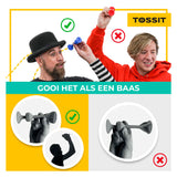 999games 999 games tossit - starter pack - blauw-geel