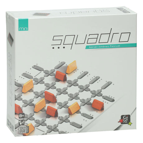 999games gigamic - squadro mini - strategiespel voor 2 spelers
