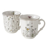 Boltze home mok kamilla bloemen 350ml