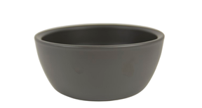Schaal boule antraciet mat 23cm