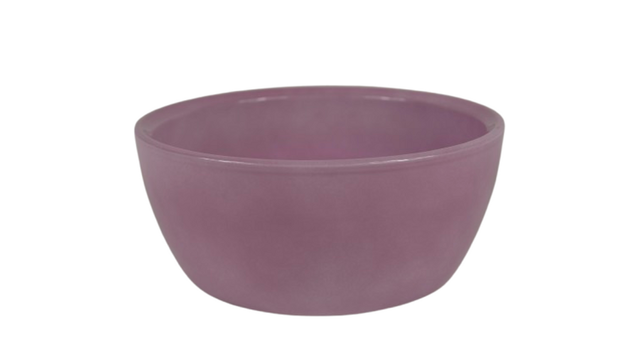 Schaal boule oud roze glans 23cm