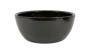 Schaal boule zwart glans 27cm