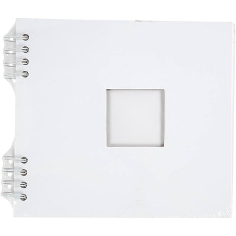 Creativ company http: www.cchobby.nl spiraal-gebonden-scrapbook-afm-20x20-cm-250-gr-wit-1-stuk