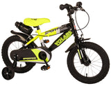 De Volore Sportvivo Kanner Bike Jongen 14 Zoll Neon Geel Black zwee Handbrems 95% versammelt