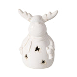 Boltze home hertfiguur cristo steen met led h13cm wit (excl. 3x lr44 btterij)