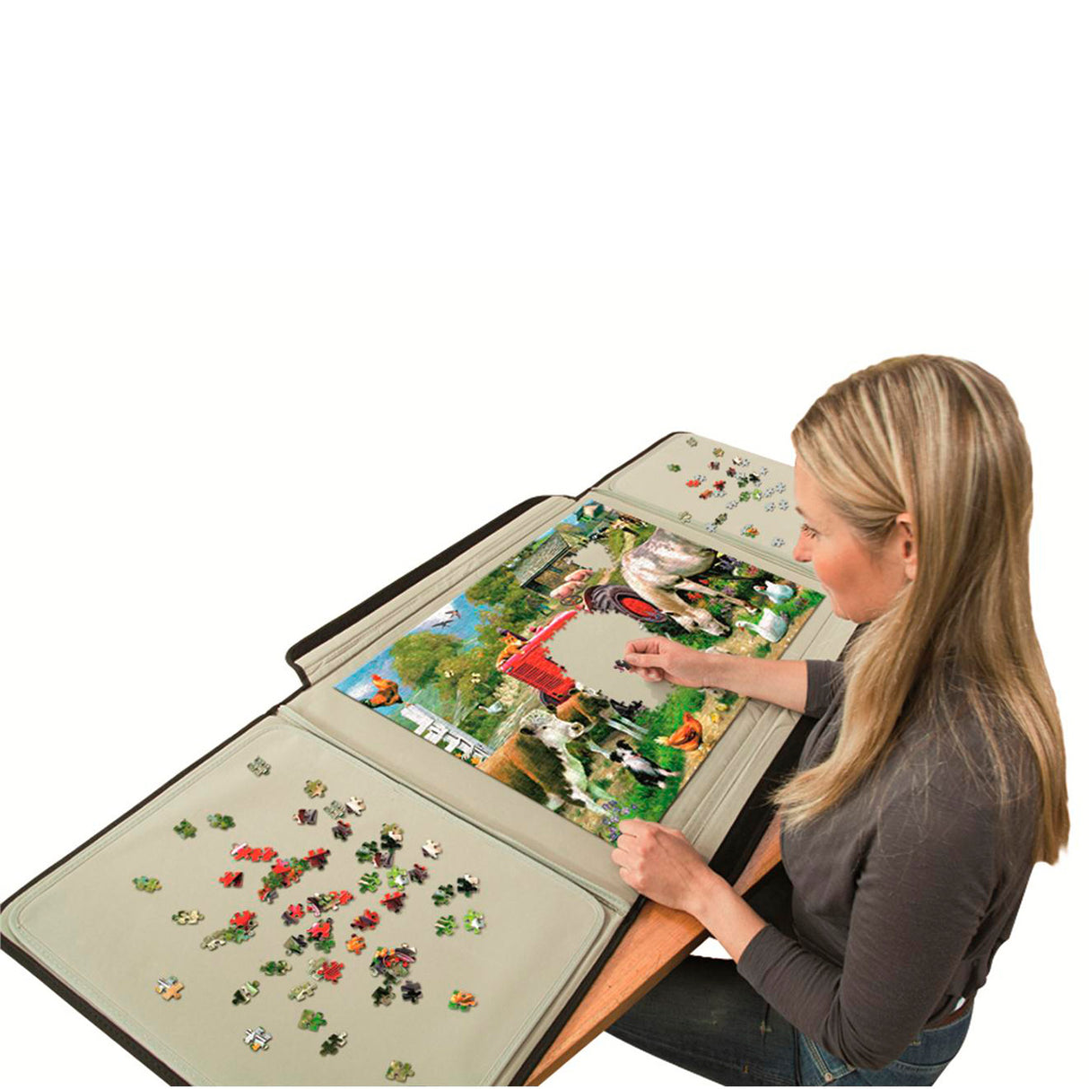 Jumbo Portapuzzle 1000 kusů 80 x 59 cm