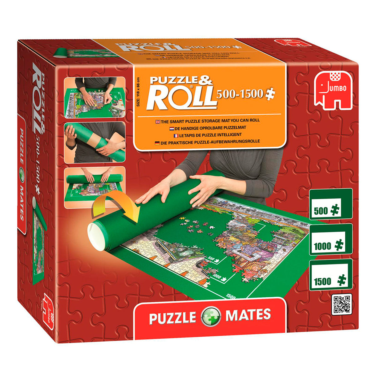 Maty puzzli Jumbo Rolmat 500 - 1500st.