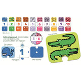 Jumbo ik leer cijfers met 10 3-delige puzzels