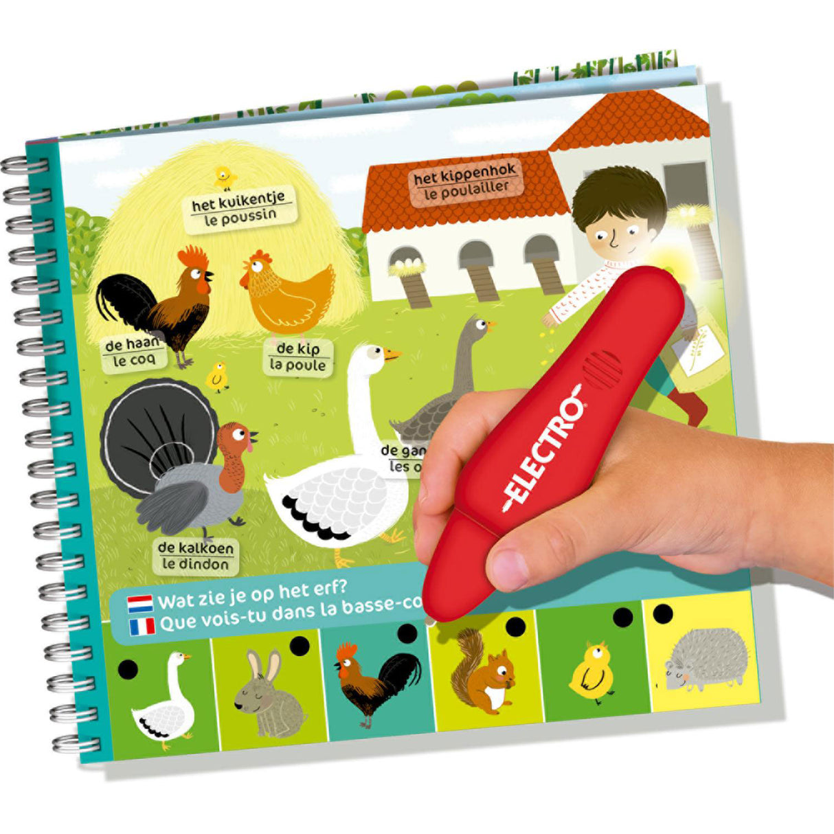 Jumbo Electro Wonderpen Mini Farm Educational game