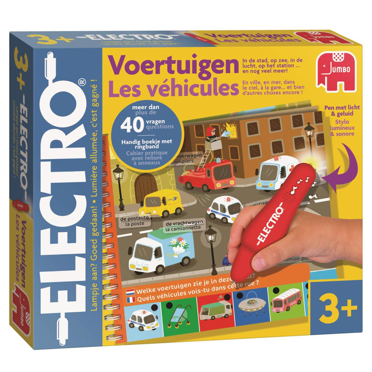 Jumbo Electro Wonderpen Mini Vehicles Bildungsspiel