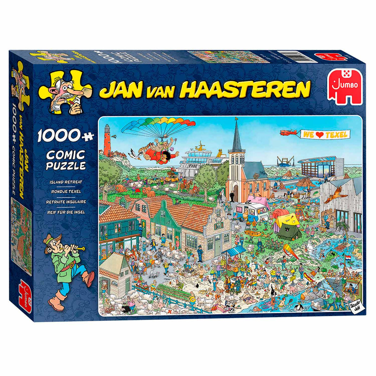 Jan Van Haasteren Jigsaw Puzzle Texel, 1000st.