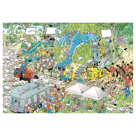 Jumbo legpuzzel de filmset, 2000st.