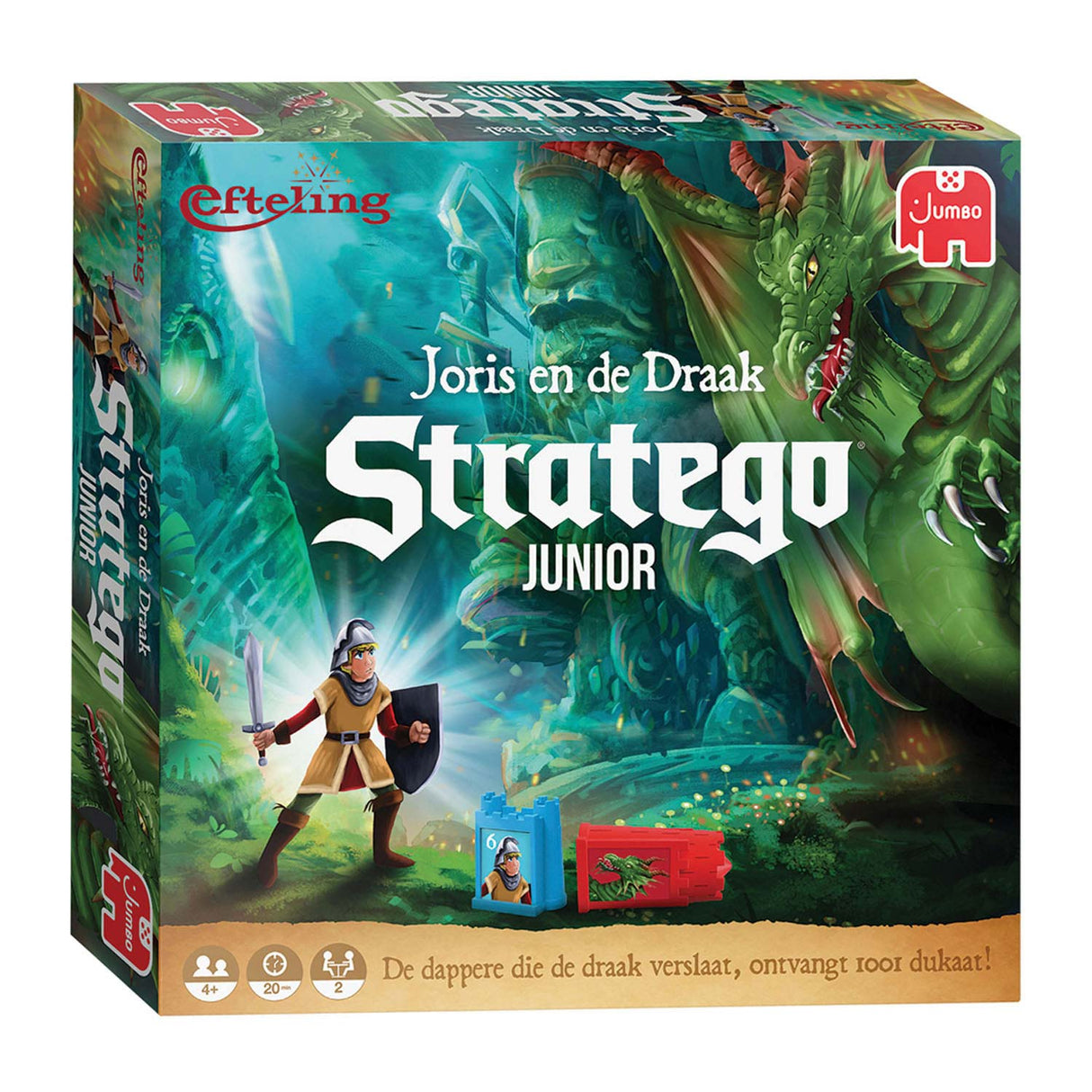 Jumbo Stratego junior Joris og Dragon Board -spillet