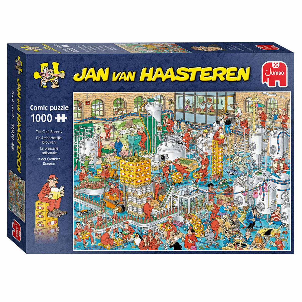 Jan Van Haasteren Jigsaw Puzzle Tradiční pivovar, 1000st.