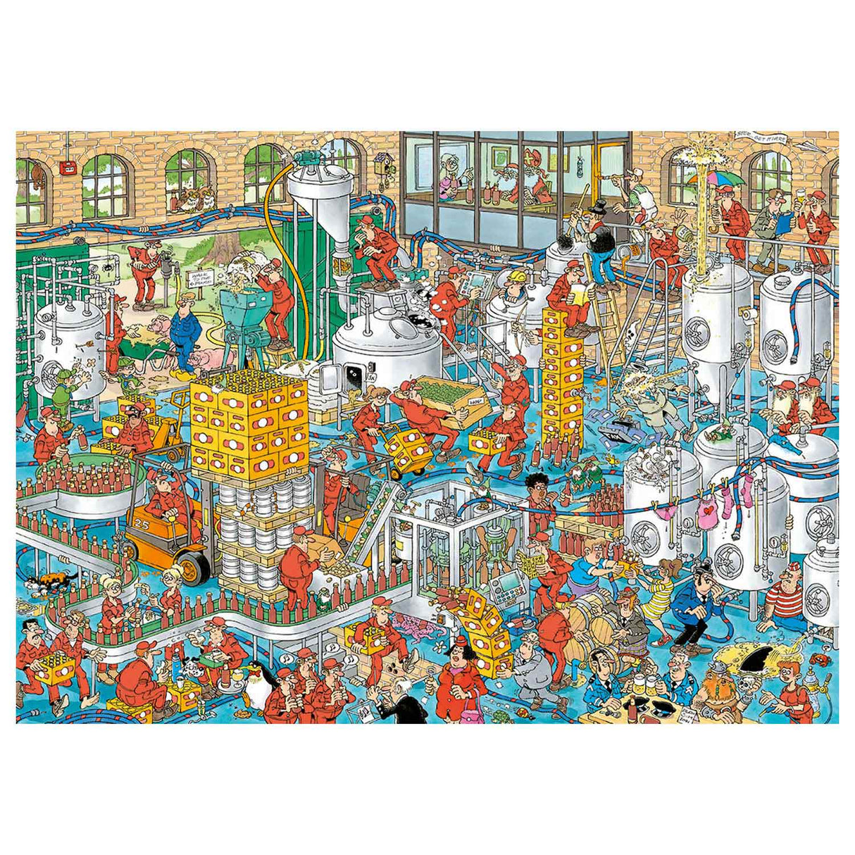 Jan Van Haasteren Jigsaw Puzzle Tradiční pivovar, 1000st.