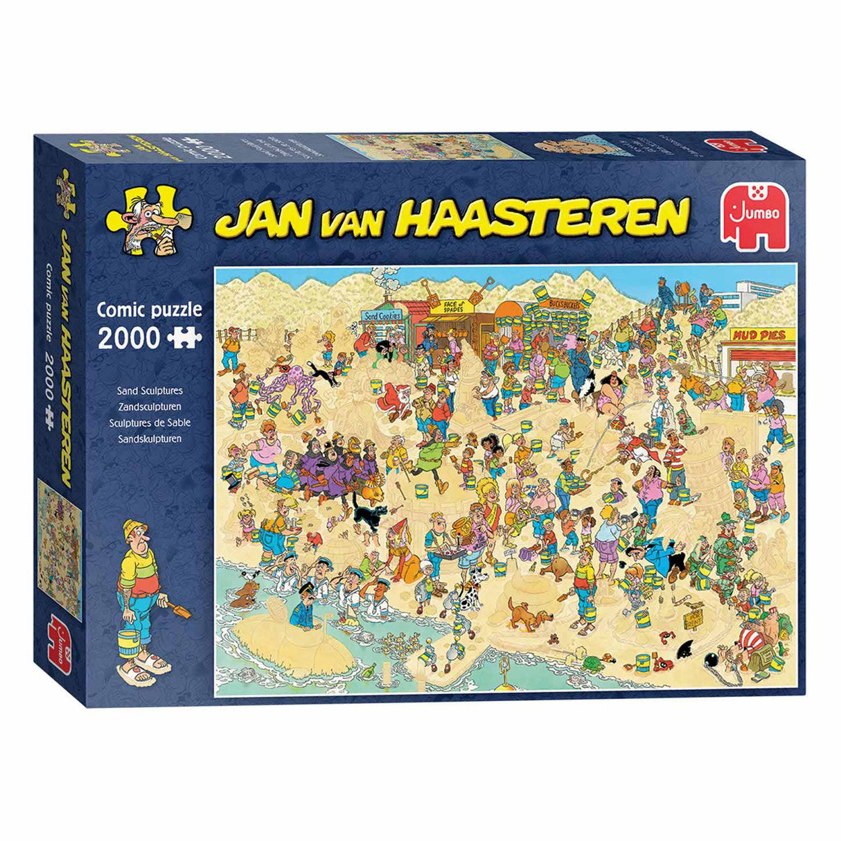 Jumbo Jigsaw Puzzle Sand Soch, 2000st.