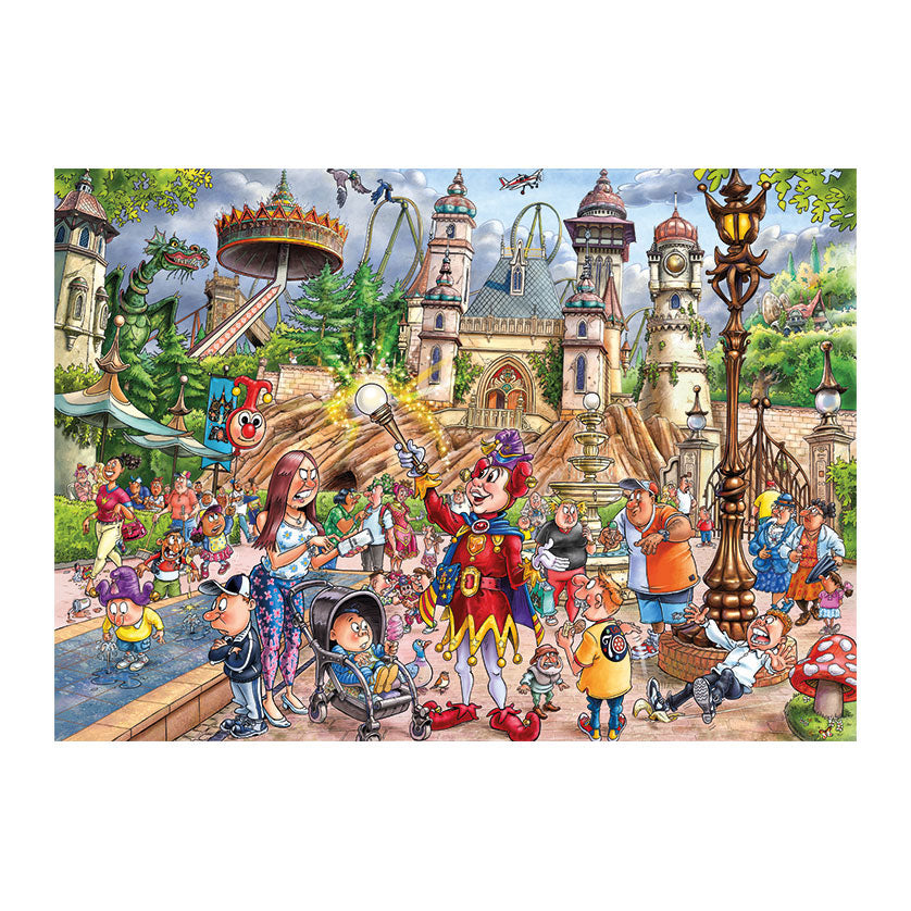 Jumbo était un puzzle d'efteling mystère 1000st.