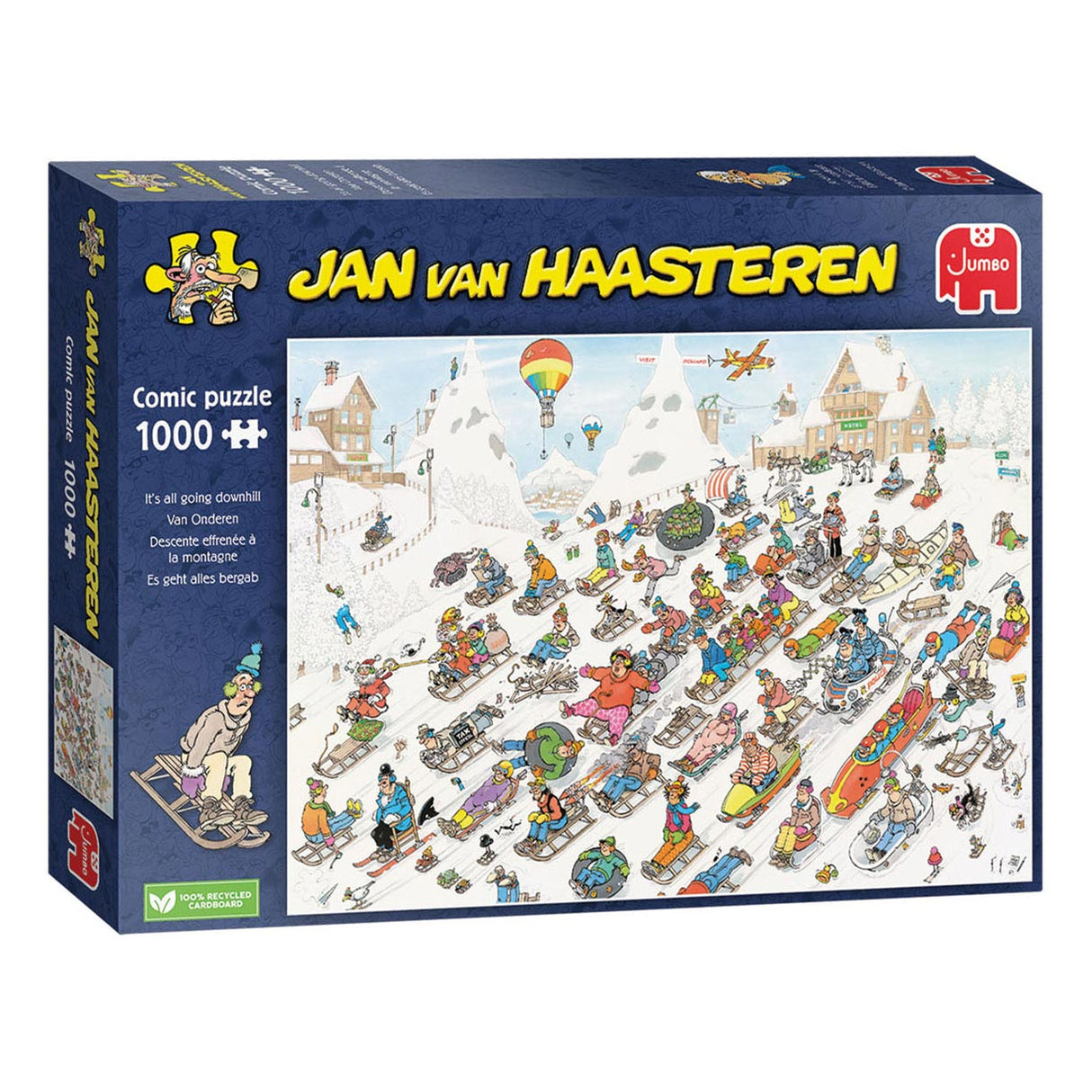 Jan Van Haasteren - nedenfra!, 1000.