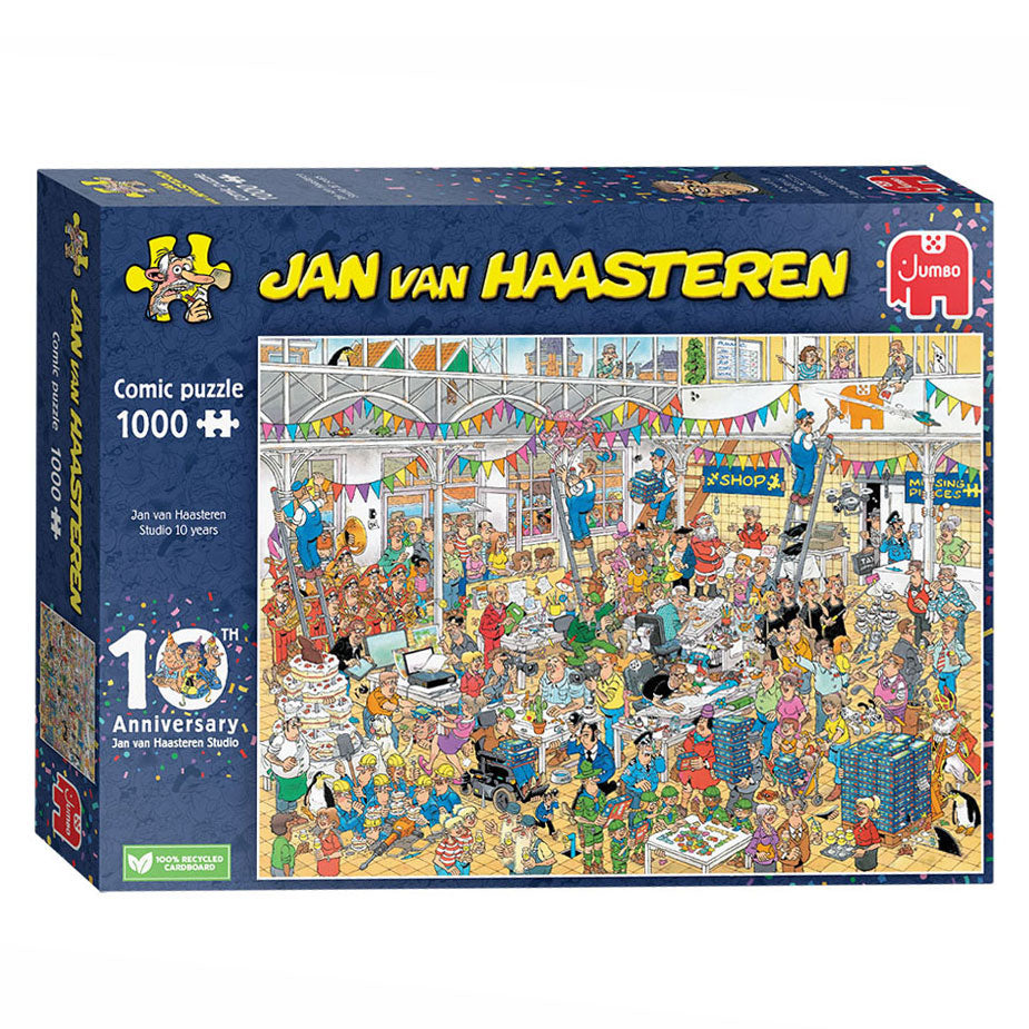 Jan Van Haasteren Pluzzle 10 let studia