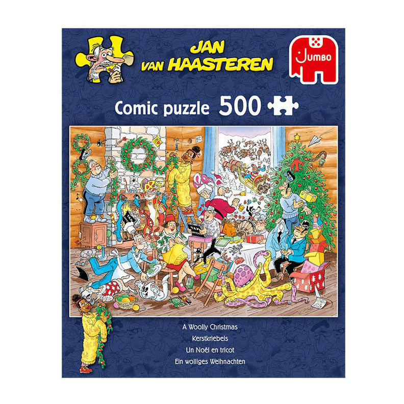 Jan van Haasteren Jigsaw Puzzle Christmas Jitters, 500ST.