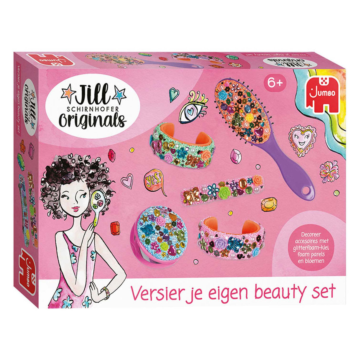 Jumbo Jill dekoriert mit Foamklei