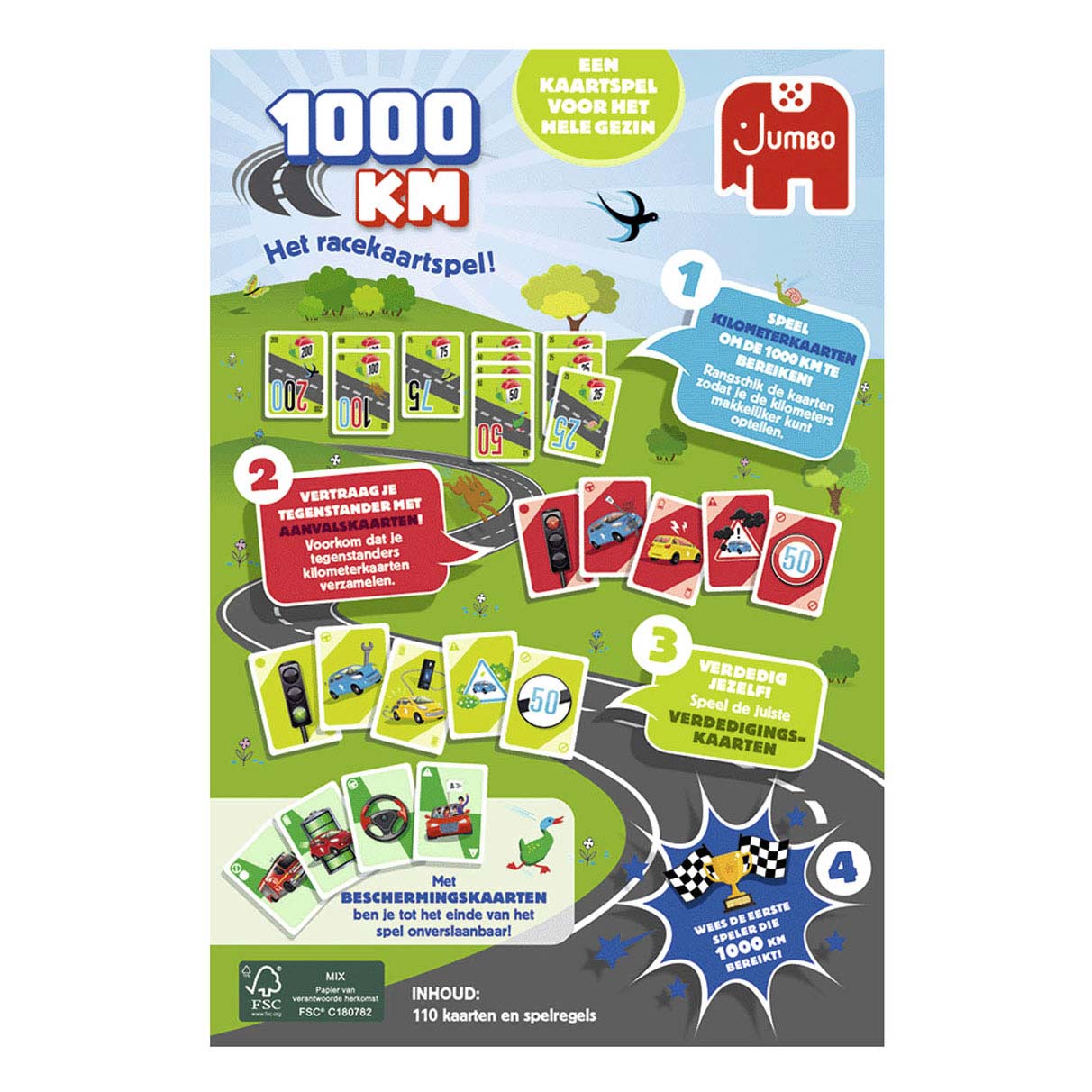 Jumbo 1000 km kortspill