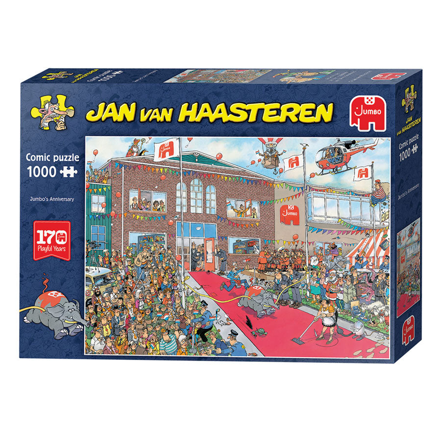 Jan Van Haasteren Legpuzzle 170 år Jumbileum, 1000st.