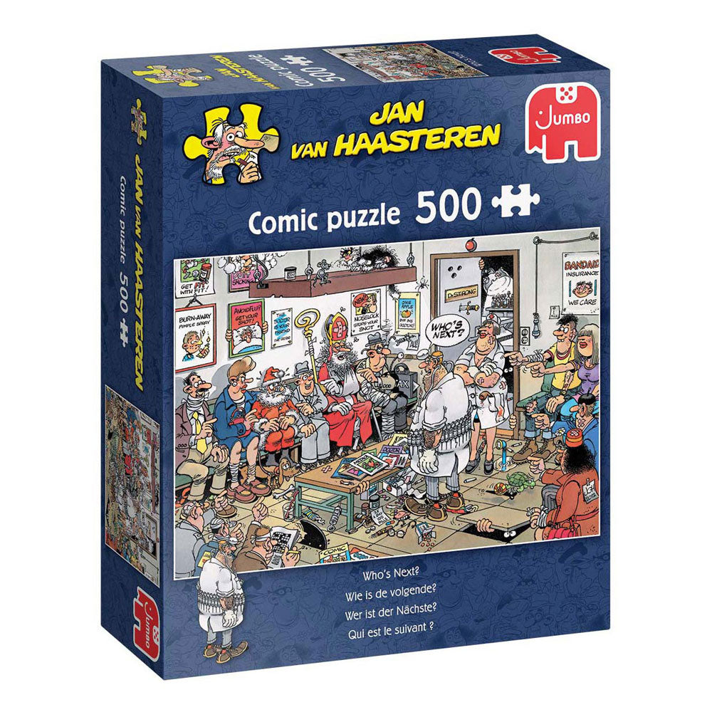 Jan van haasteren legpuzzel hoe je niet moet klussen, 2x1000st.