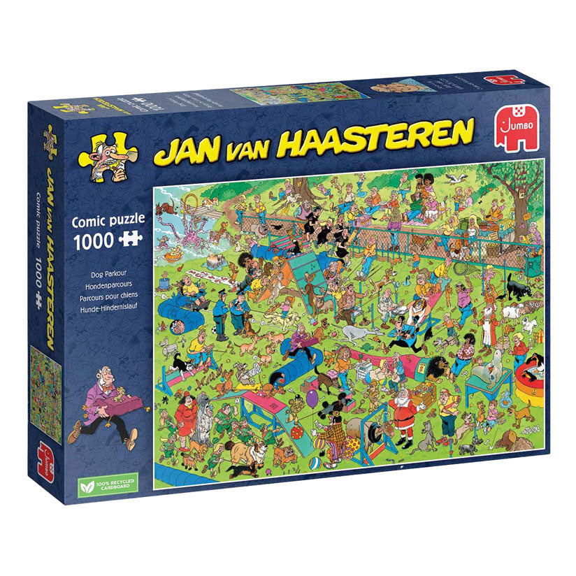 Jan van haasteren hondenparcours, 1000st.