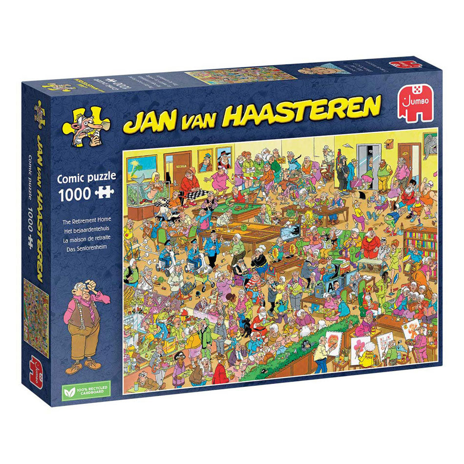 Jan van Haasteoren Pluzzzel - d'Pensioun Heem, 1000st.