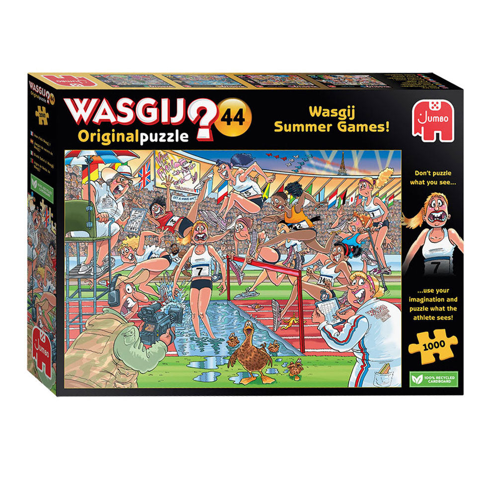 Jumbo Wasgij Original 44 Jigsaw Puzzle - ¡Juegos de verano!, 1000.