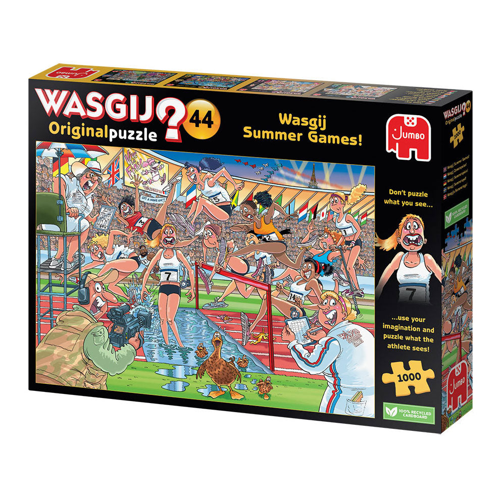 Jumbo Wasgij Original 44 Jigsaw Puzzle - ¡Juegos de verano!, 1000.