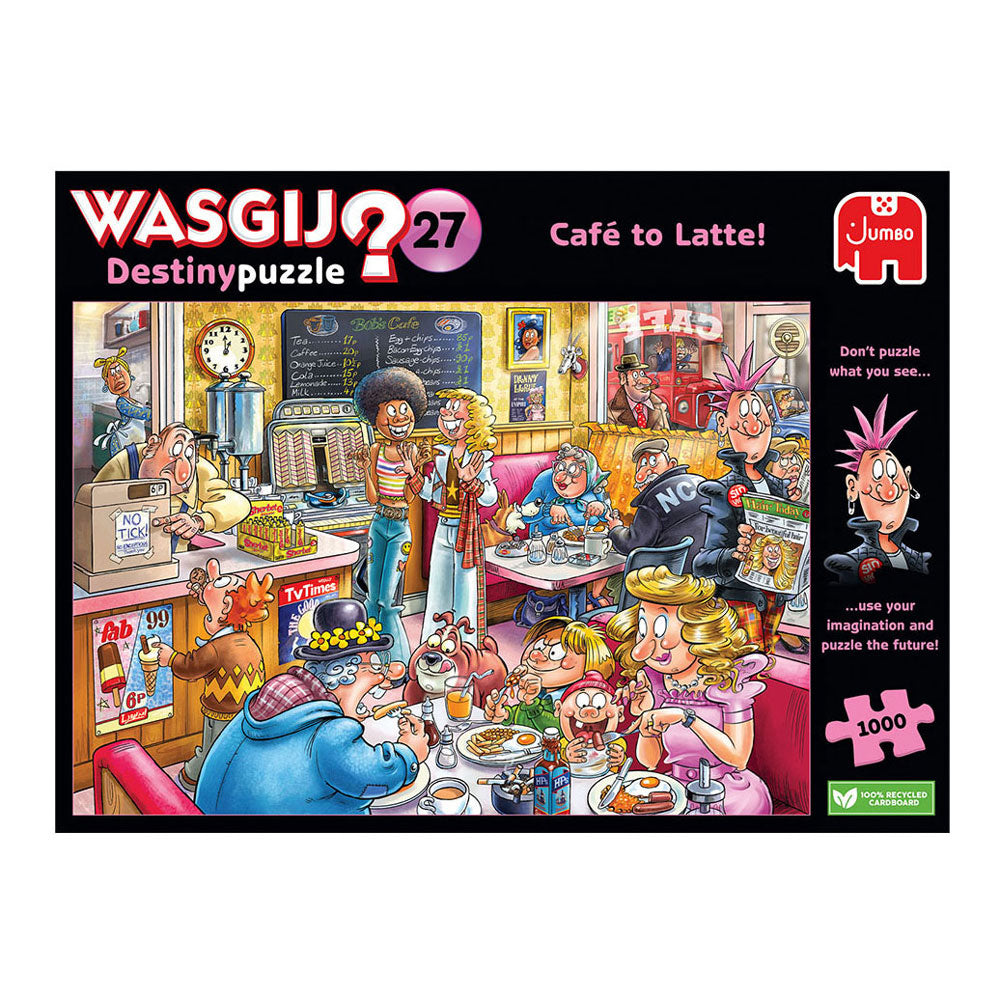 Jumbo Washij Destiny 27 Jigsaw Puzzle de KoffieShop!, 1000st.