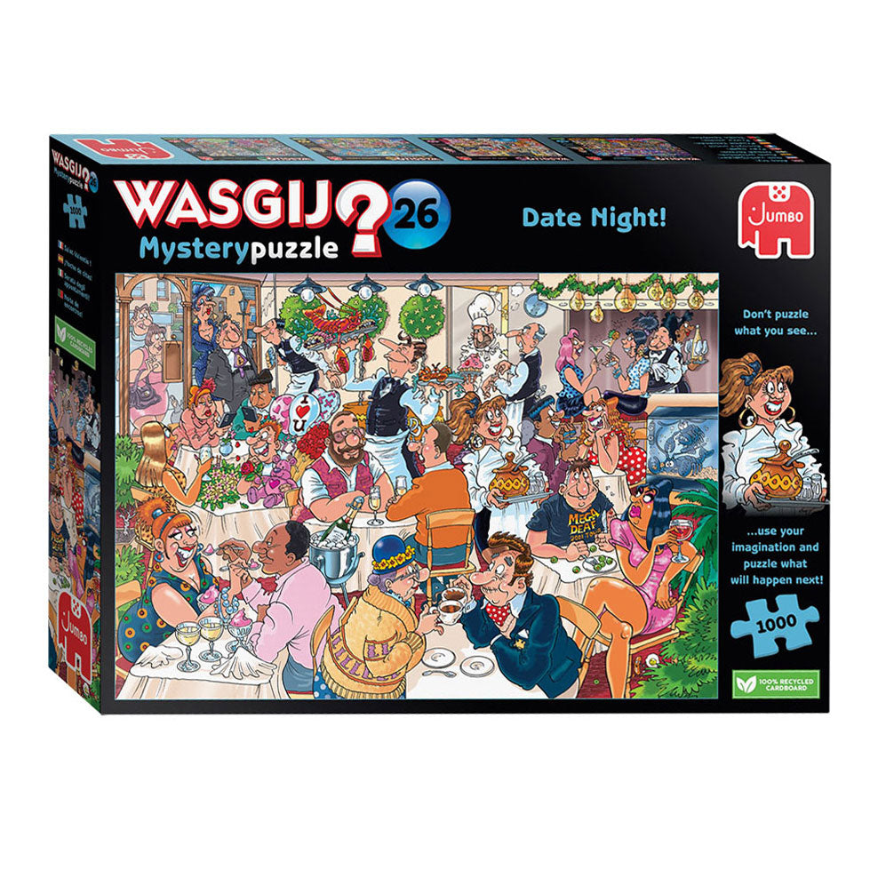 Jumbo var Mystery 26 Jigsaw Puzzle - Date Night!, 1000st.