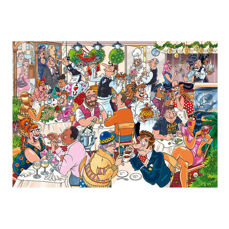 Jumbo était Mystery 26 Puzzle Jigsaw - Date Night!, 1000st.