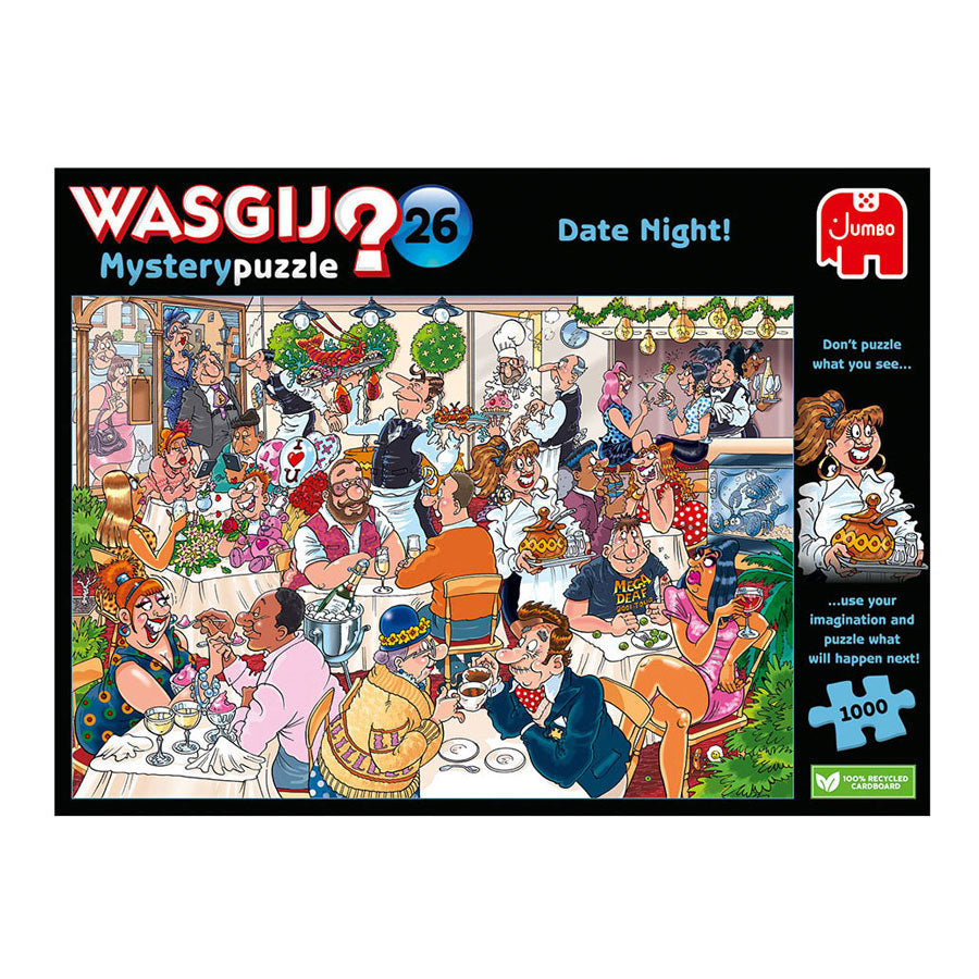 Jumbo era Mystery 26 Jigsaw Puzzle - Date Night!, 1000st.