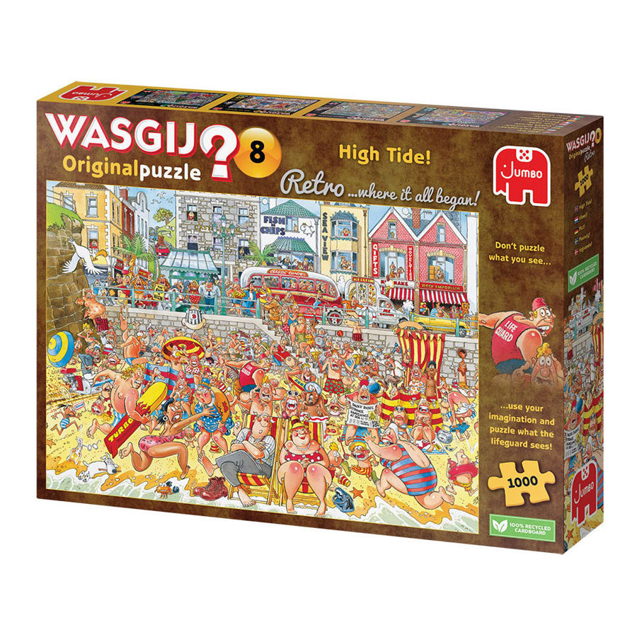 Jumbo washij retro originale 8 puzzle puzzle - Flood!, 1000st.