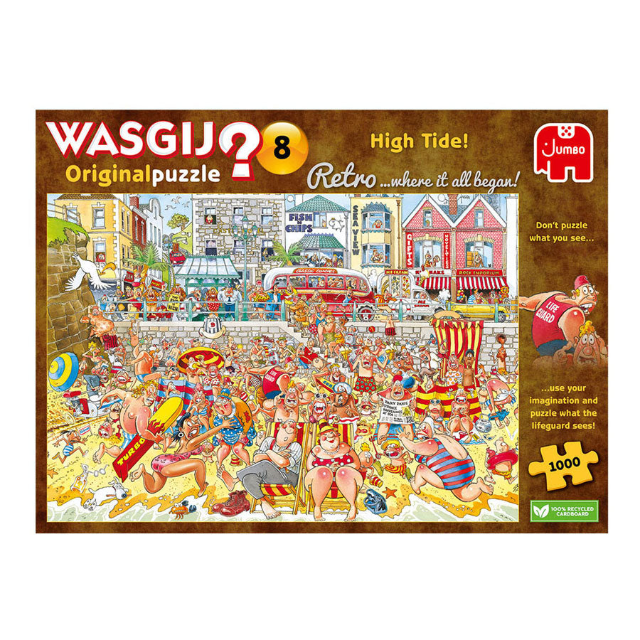 Jumbo WashJe Retro Original 8 JatsAw Puzzle - Iwwerschwemmung !, 1000st.