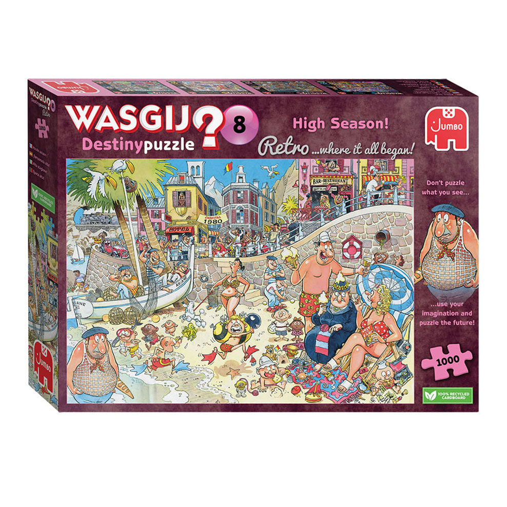 Jumbo Washij Retro Destiny 8 puzzle - alta stagione!, 1000st.