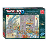 Jumbo Washij Retro Mystery 8 Jigsaw Puzzle- The Last Hurdle!, 1000st.