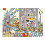 Jumbo Washij Retro Mystery 8 Jigsaw Puzzle- The Last Hurdle!, 1000st.