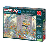 Jumbo Washij Retro Mystery 8 Puzzle Jigsaw - The Last Hurdle!, 1000st.