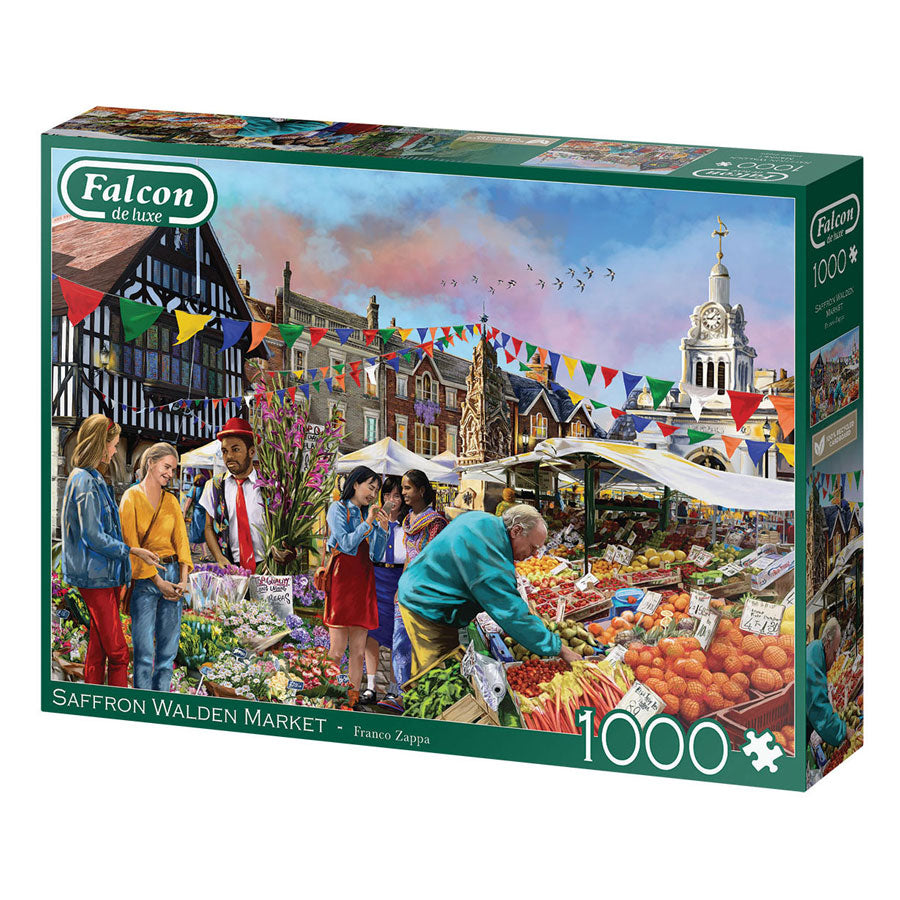 Jumbo FalCon legpuzzzzzing - Sacden worden Maart, 1000st.