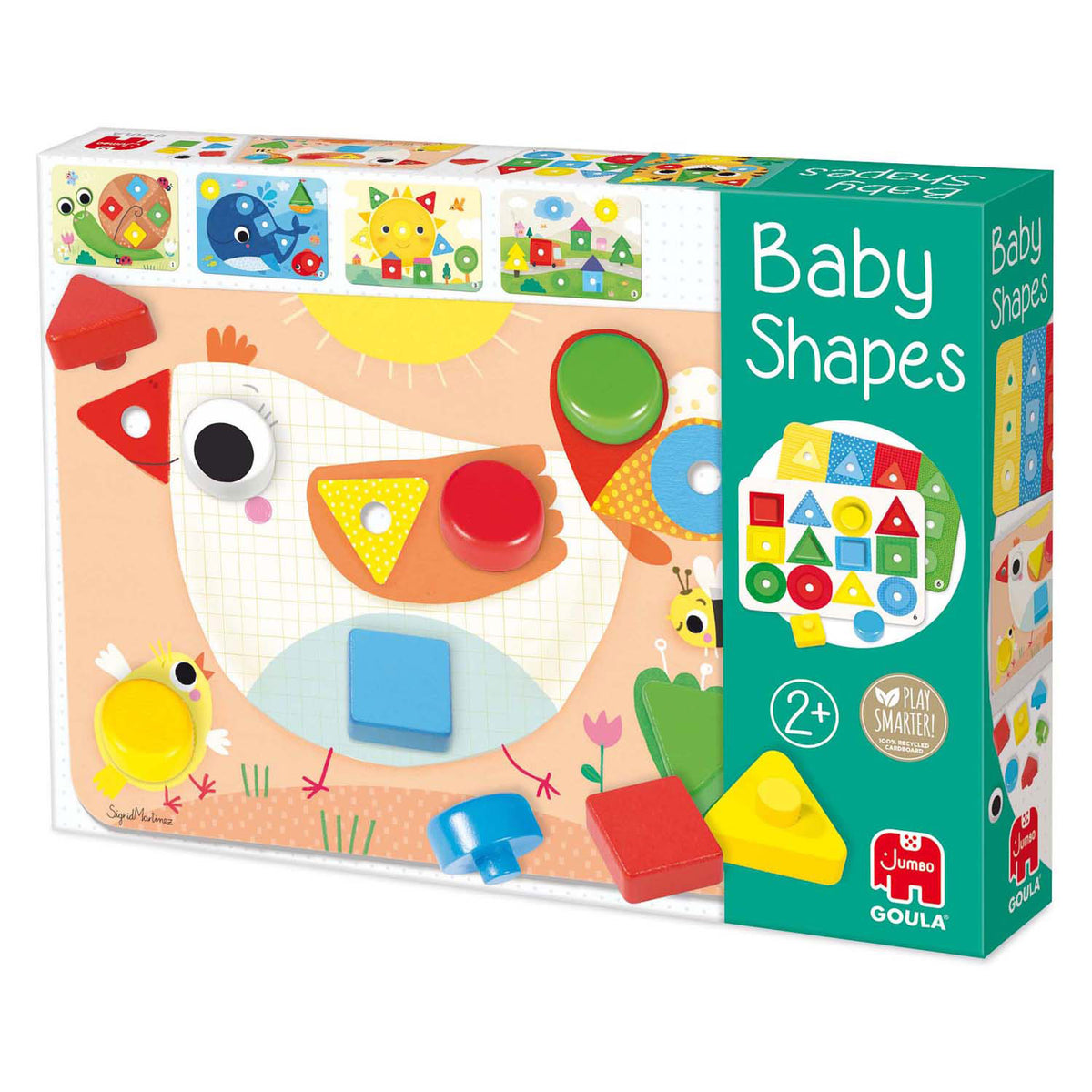 Goula jumbo - baby shapes het vormenspel