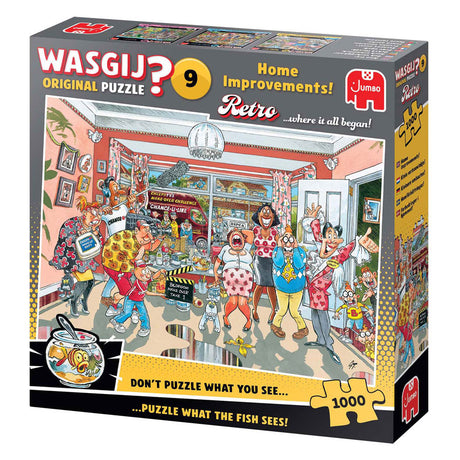 Wasgij puzzel retro klein verbouwinkje 1000 stukjes