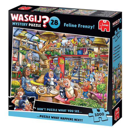 Jumbo wasgij mystery 28 - kat-en-muisspel! - 1000 stukjes puzzel - legpuzzel