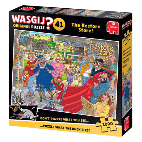 Jumbo wasgij orignal 41 legpuzzel - motormake-over, 1000st.