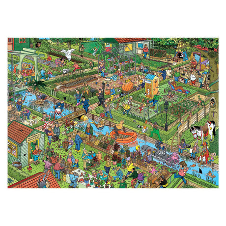 Jumbo jan van haasteren legpuzzel - volkstuintjes, 1000st.